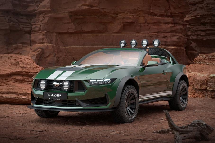 В Германии разработали Ford Mustang по мотивам машины из фильма &laquo;Афёра Томаса Крауна&raquo;