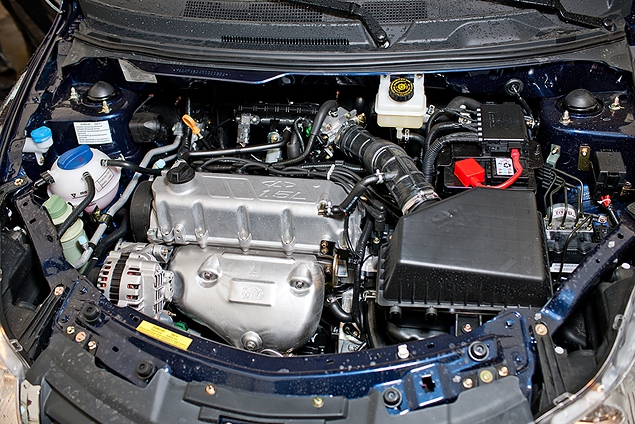 Защита картера двигателя Chery Bonus /A13 (2011-2014)