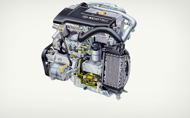 Двигатель MOTOR Z22D1 OPEL ANTARA 2.2 CDTI 2010 ГОД.