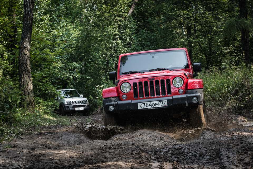 Suzuki Jimny and Jeep Wrangler