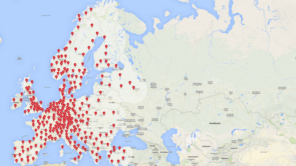 Зарядка для теслы в москве карта