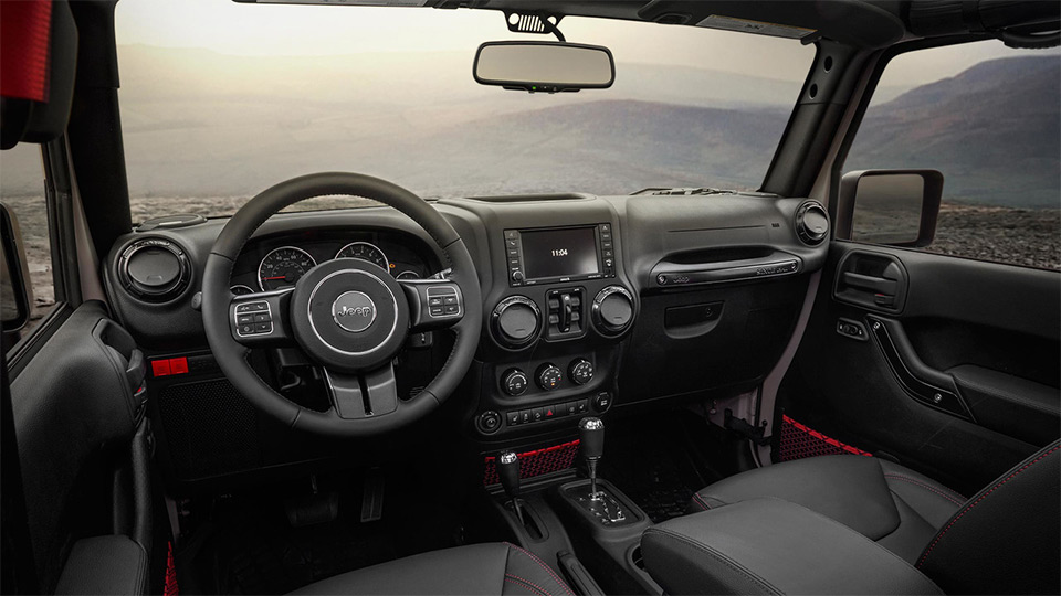 2017 rubicon interior