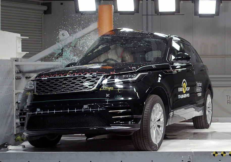 Euro NCAP провела краш-тесты Range Rover Velar