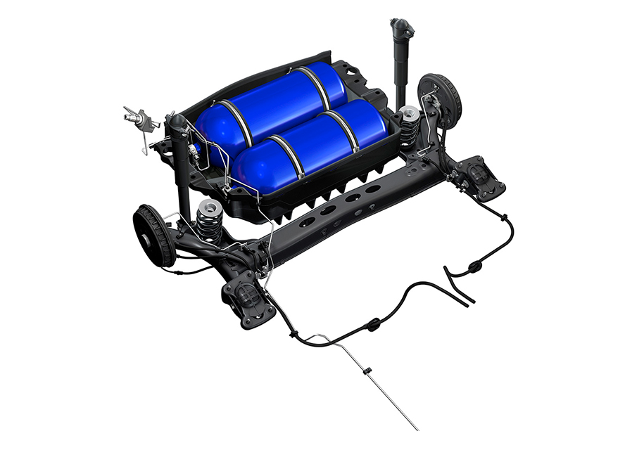 У старших газовых моделей «Фольксвагена» баллоны сделаны из легкого стеклопластика. У Polo они более дешевые, стальные, но металл позволяет сделать стенки баллонов тоньше и разместить их компактнее – в маленьком хэтчбеке это важно.