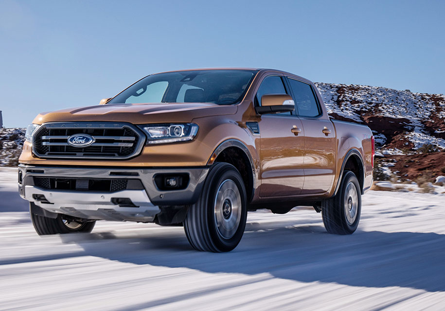 Стандартная версия Ford Ranger нового поколения
