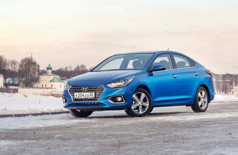 Solaris — самая популярная в России модель Hyundai по итогам 2017 года. Продано 68 614 автомобилей.