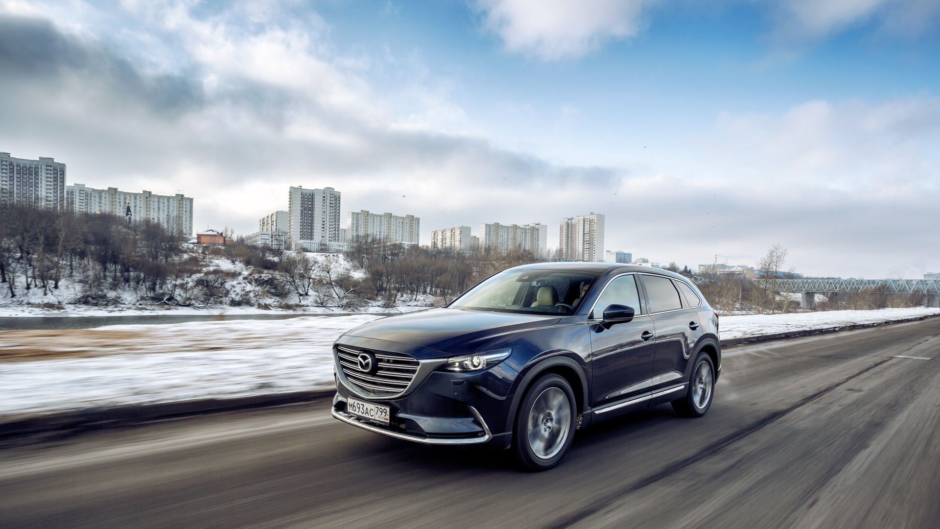 Длительный тест Mazda CX-9: зимняя эксплуатация, конкуренты и стоимость  владения — Тест-драйв — Motor