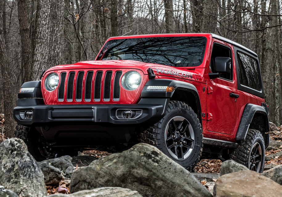 Трехдверный Jeep Wrangler Rubicon
