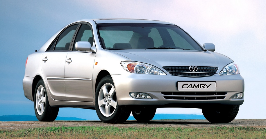 Camry прошлых поколений, продававшиеся в Европе: кузов XV30 (2002-2005)
