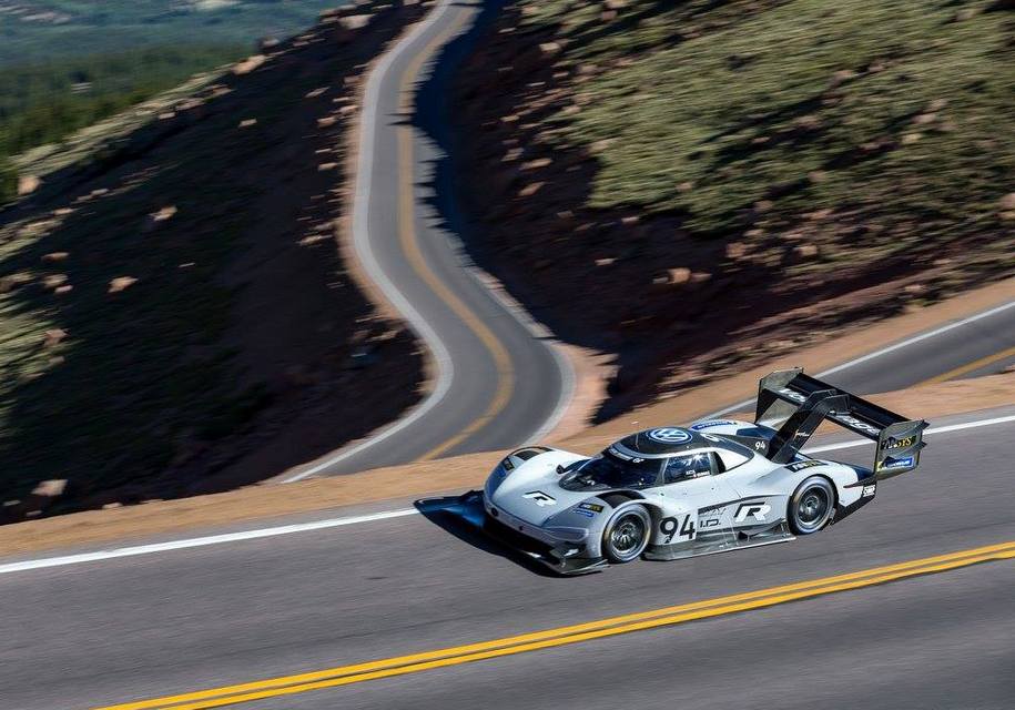 Прототип Volkswagen I.D. R Pikes Peak Ромена Дюма