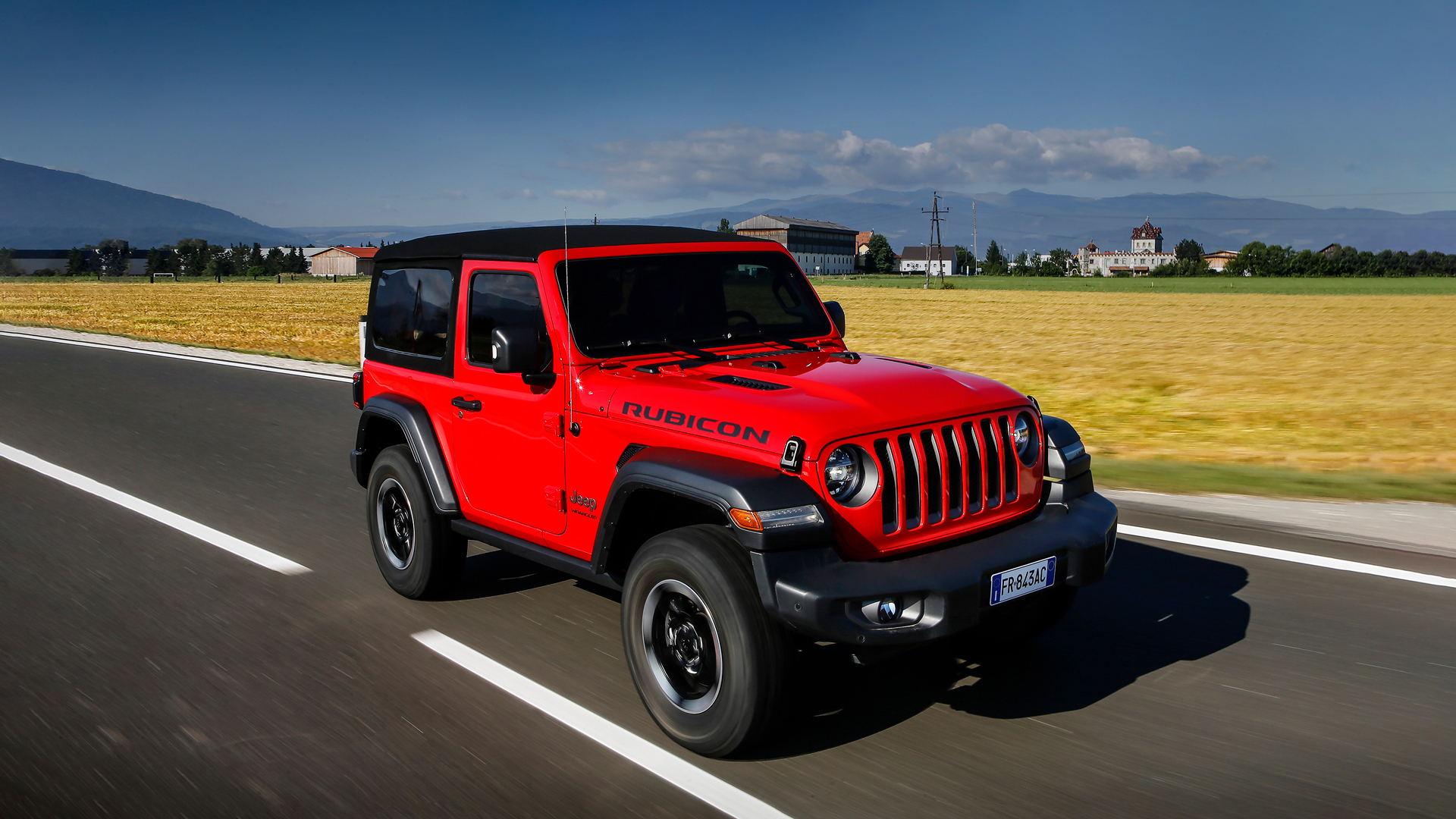 Jeep® Wrangler Unlimited - Технические характеристики