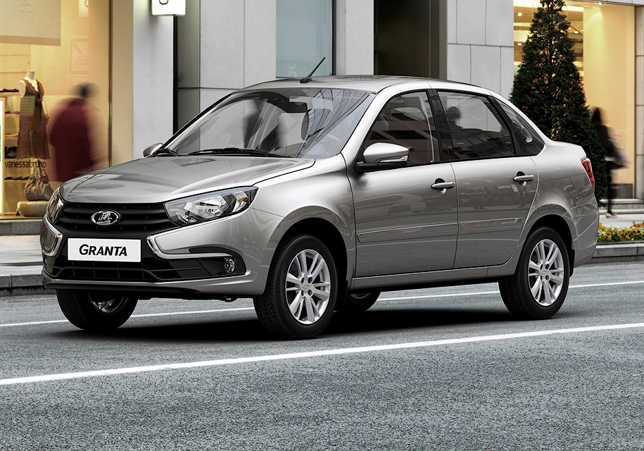 Обновленный седан Lada Granta