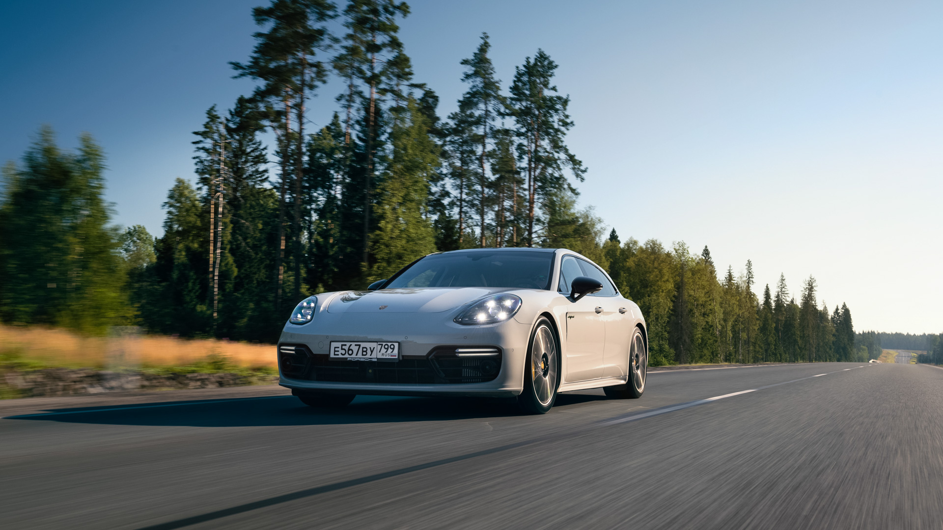 Машина стала. ЭУР Porsche Panamera.