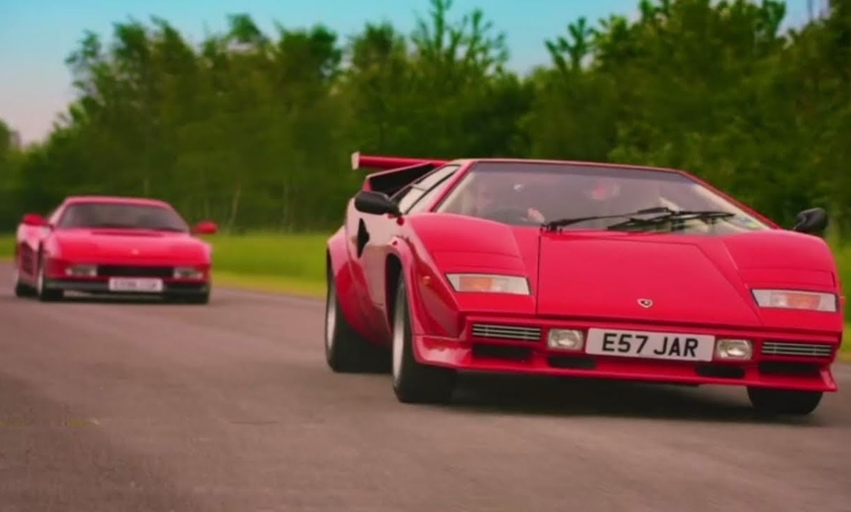 Lamborghini Countach Ferrari Testarossa