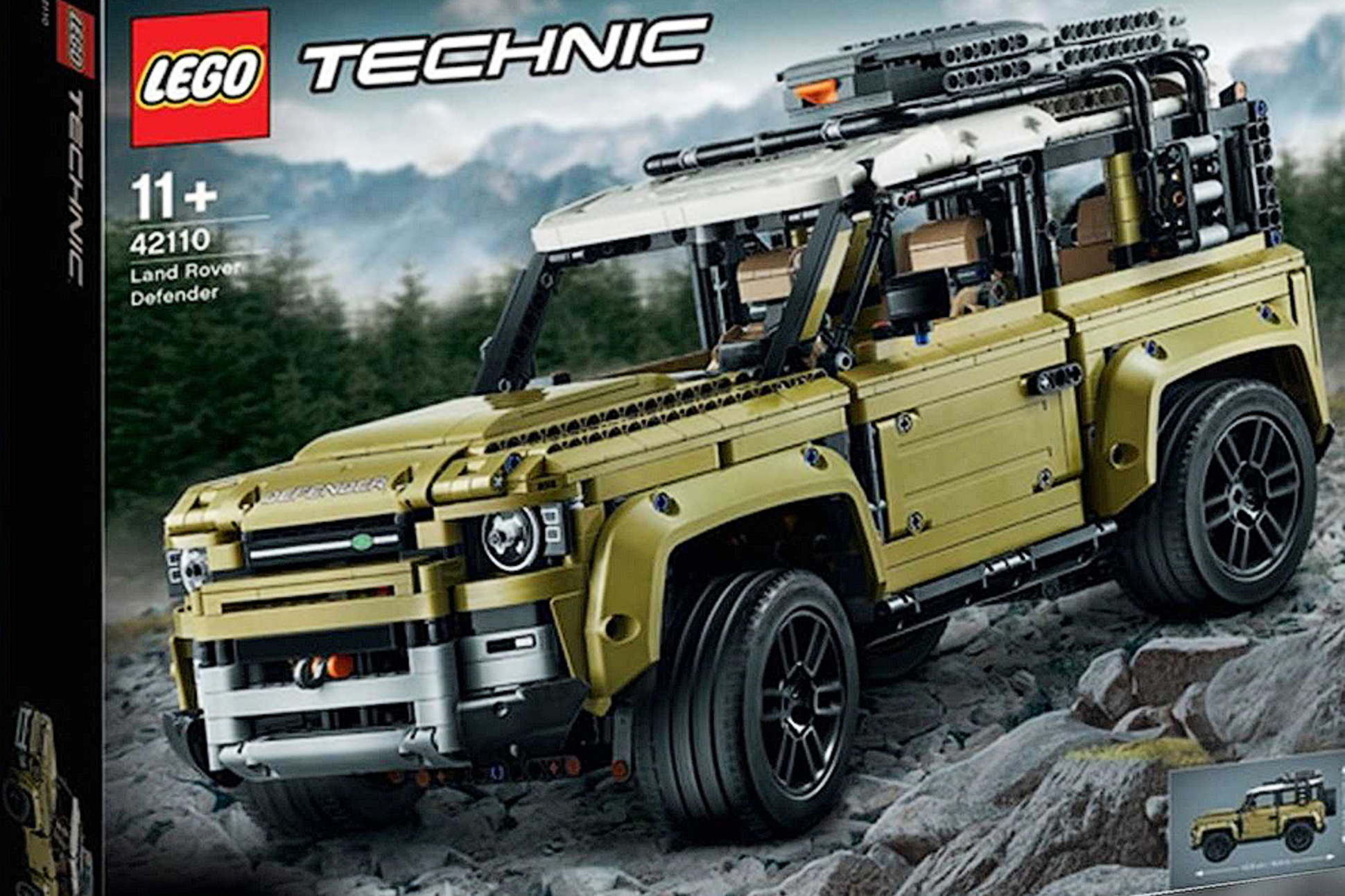 Конструктор LEGO Technic Джип внедорожник Jeep Wrangler 42122