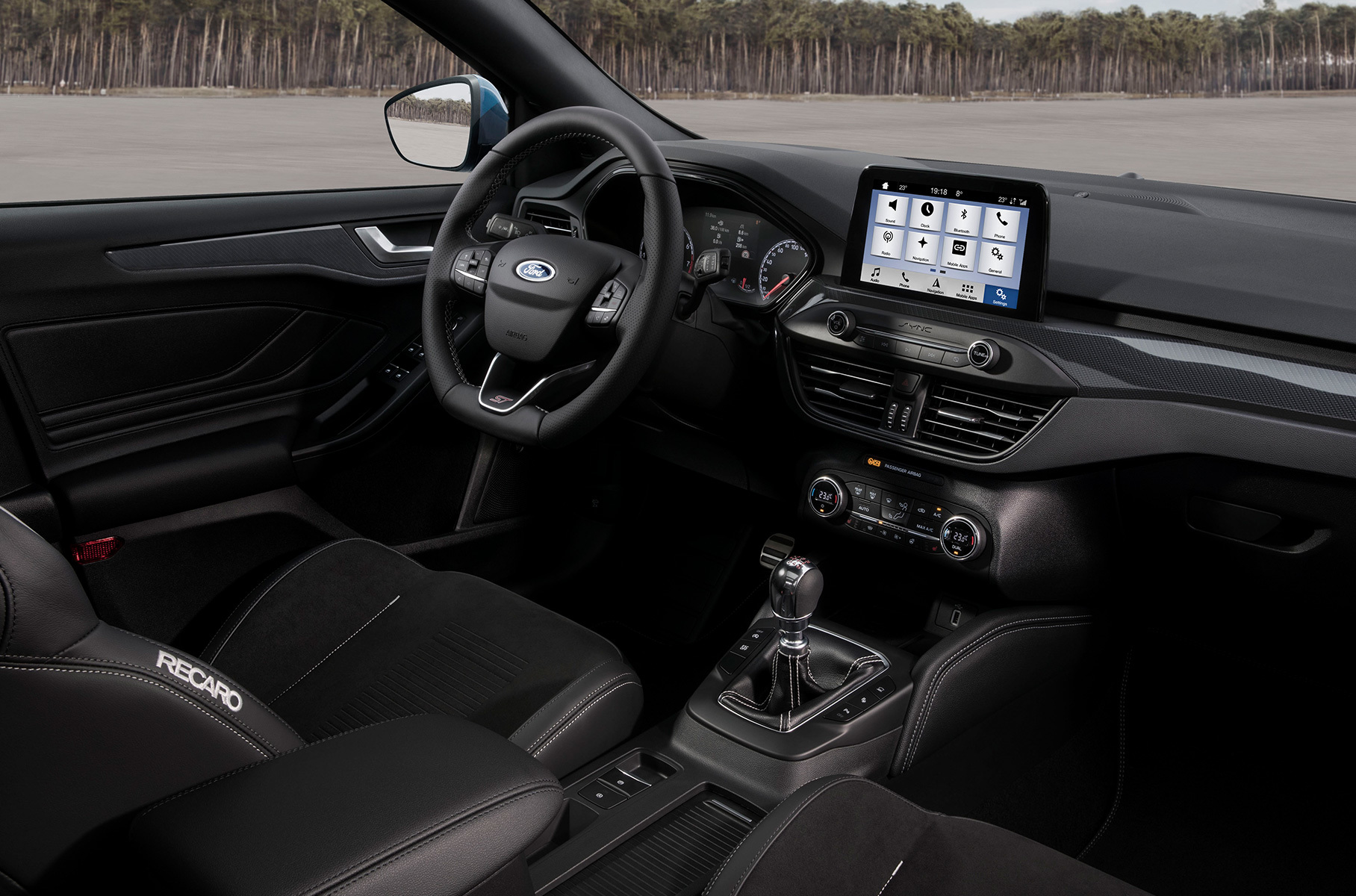 ford focus st interior automatic