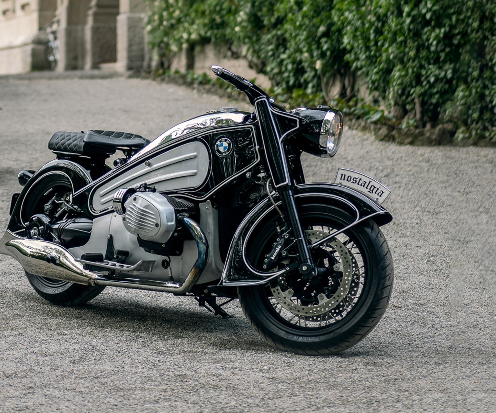 BMW r100s Black Baron