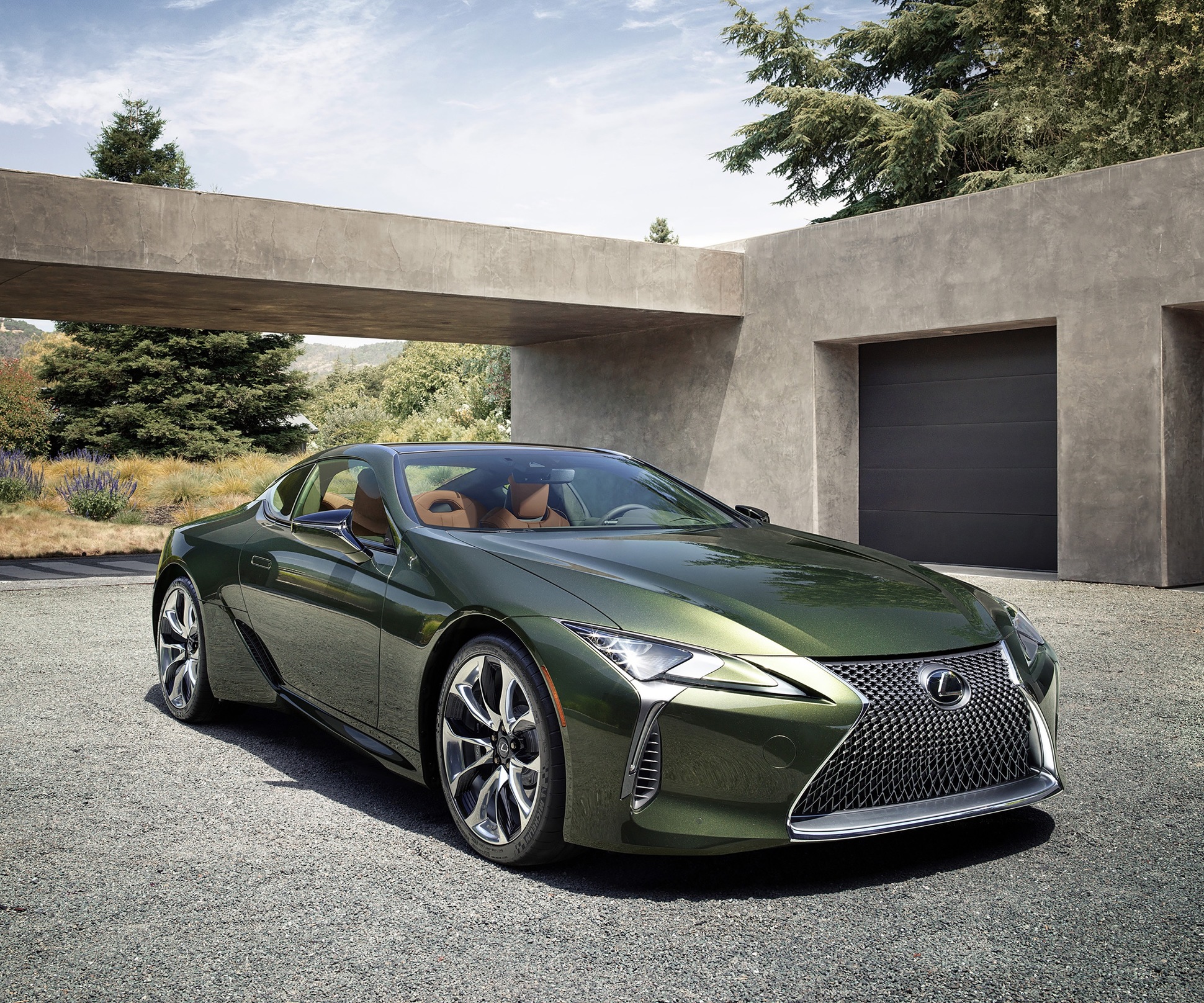 Lexus показал «позеленевшее» купе LC 500 — Motor