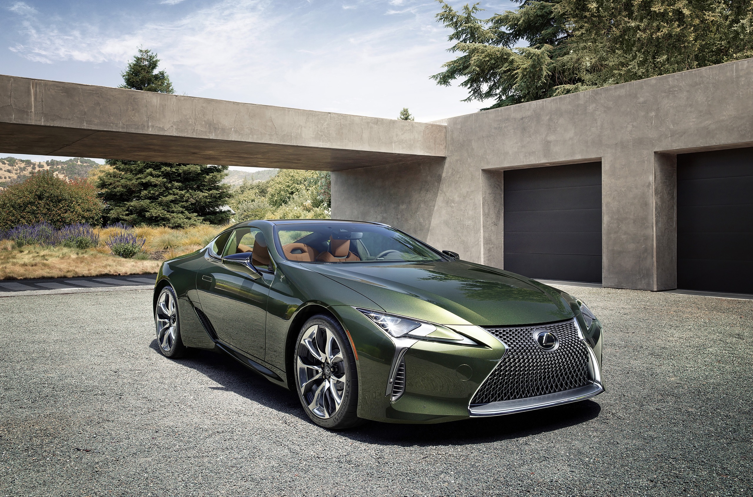 Lexus показал «позеленевшее» купе LC 500 — Motor