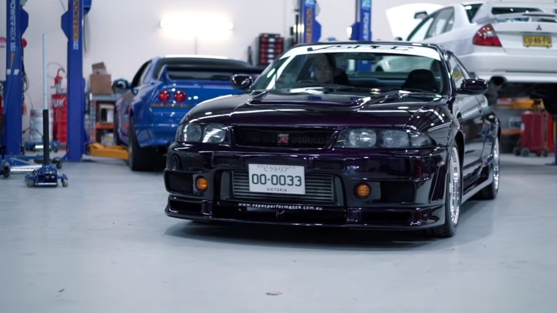 Р¤РёРѕР»РµС‚РѕРІС‹Р№ Nissan Skyline r33 GTR