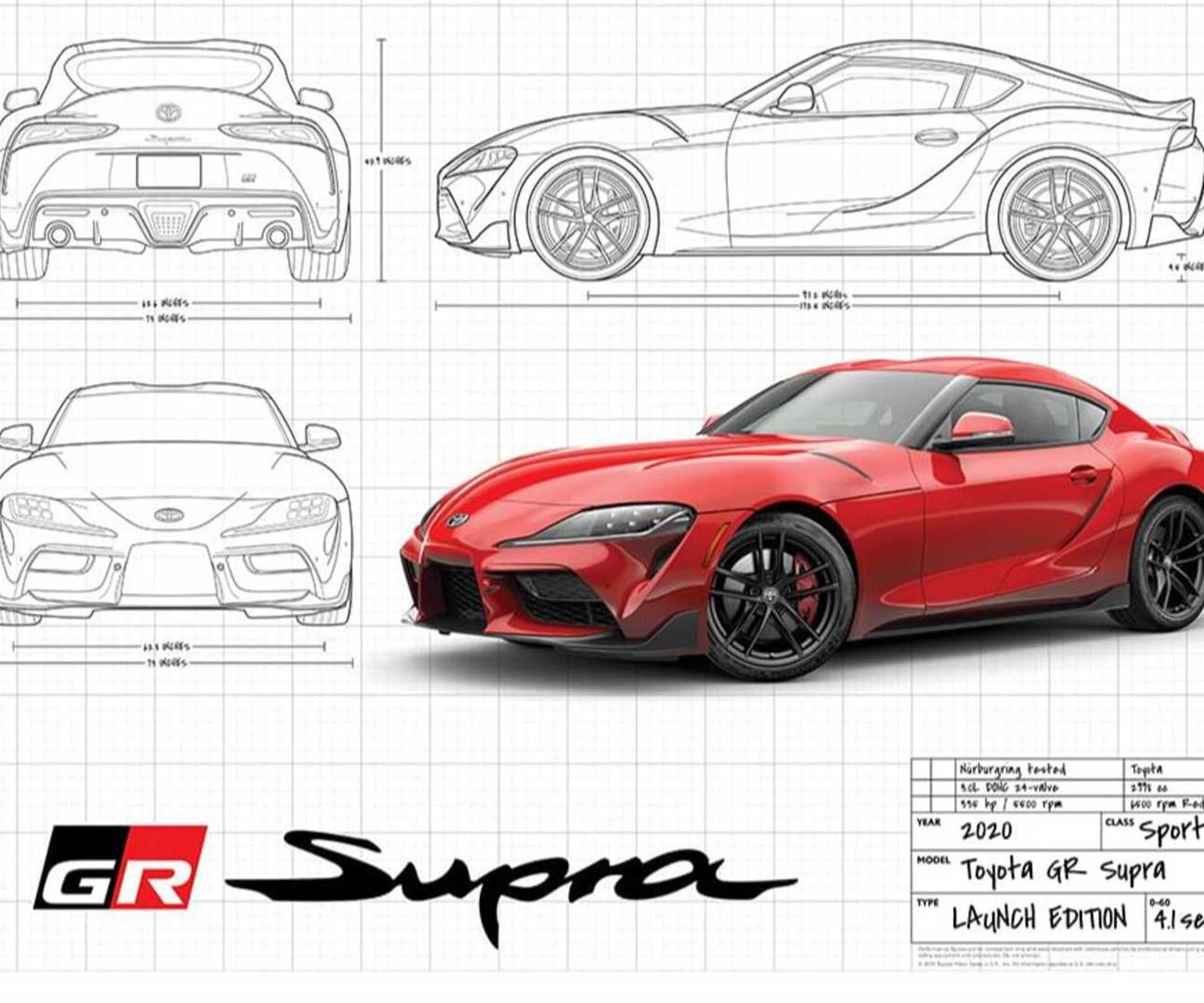 Toyota бесплатно раздаёт постеры с Supra — Motor