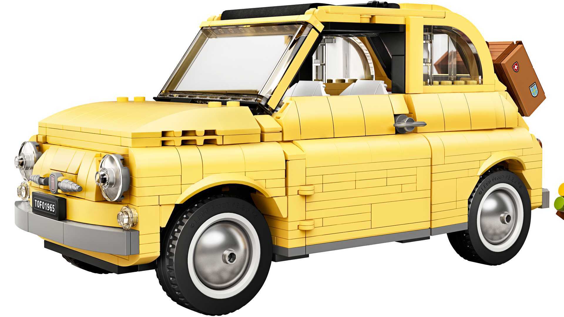 Из конструктора Lego сделали модель культового Fiat — Motor