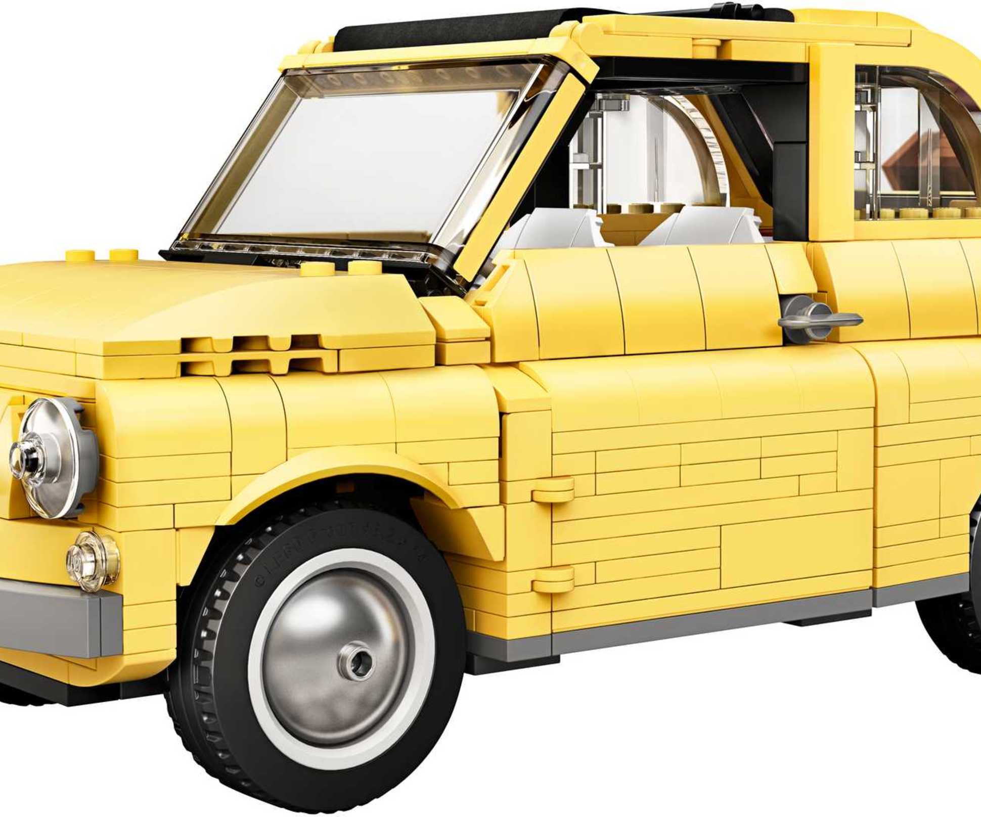 Из конструктора Lego сделали модель культового Fiat — Motor