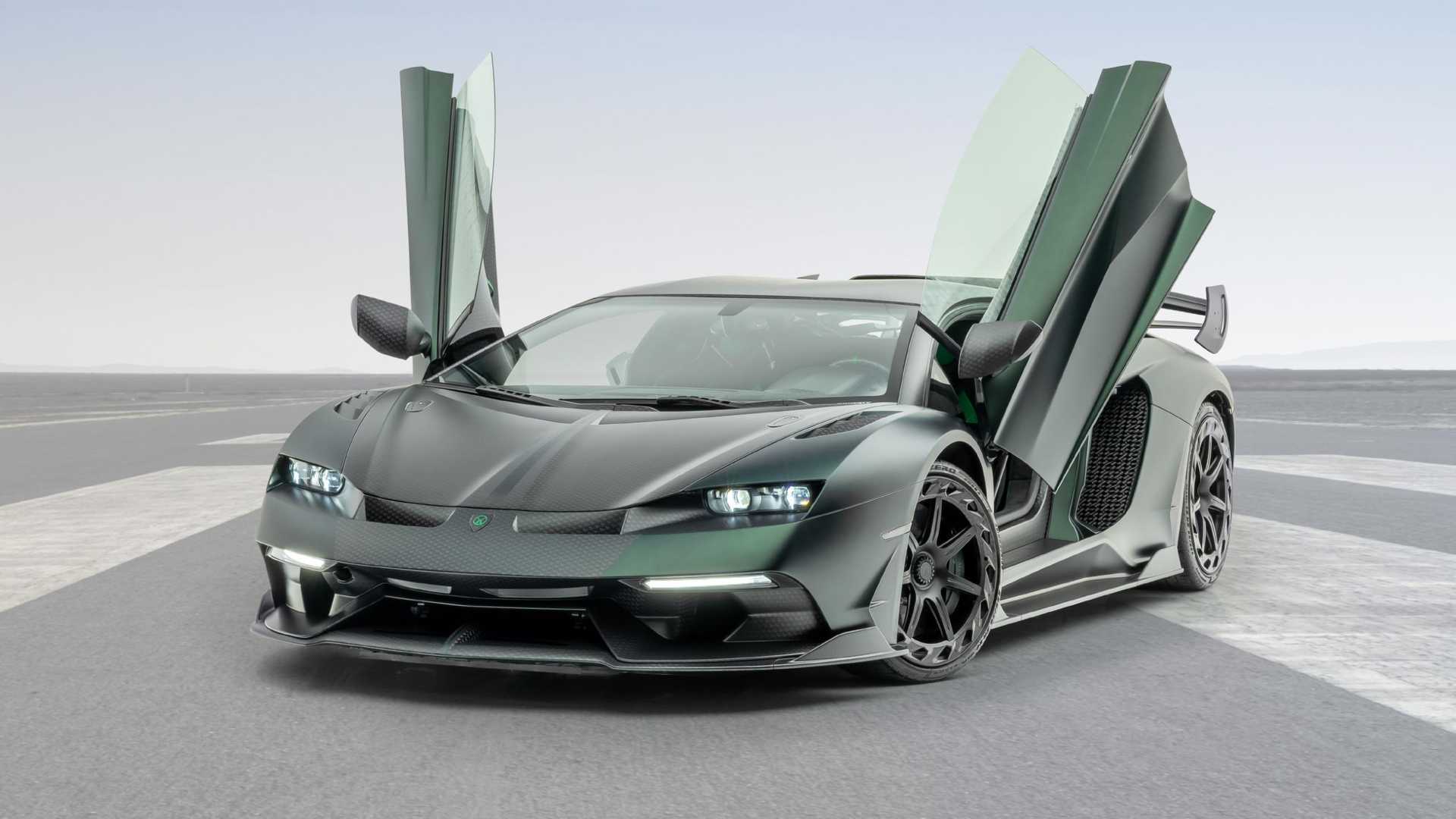 Lamborghini Aventador сменили фары и расширили кузов — Motor