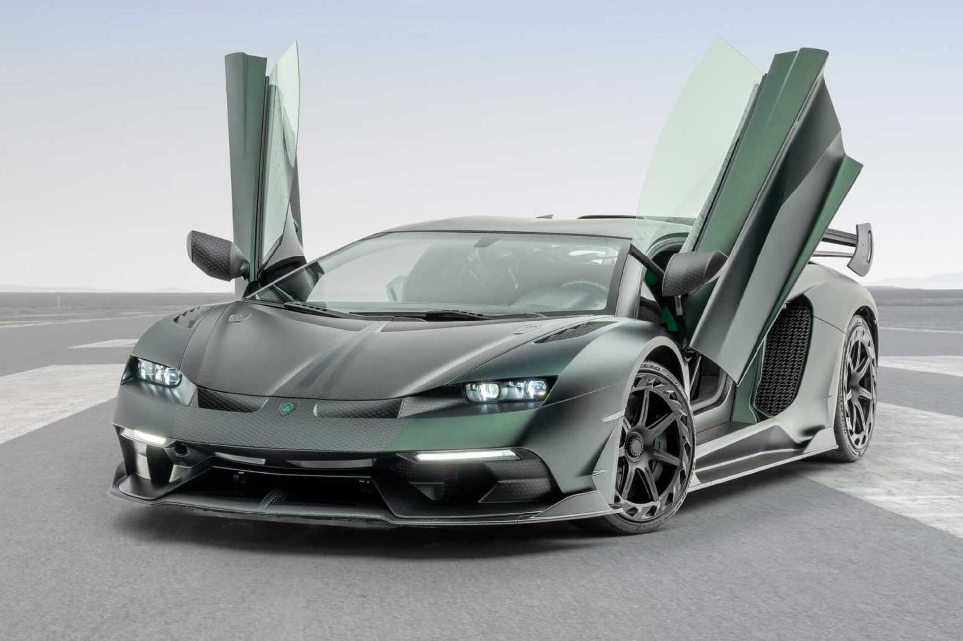 Lamborghini Aventador сменили фары и расширили кузов — Motor