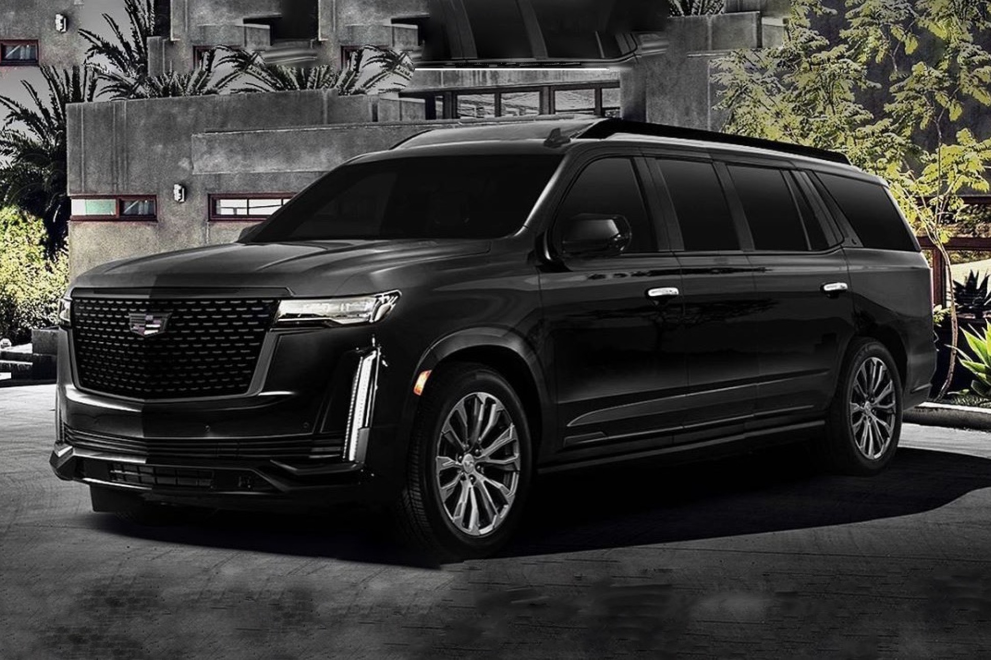 Новый Cadillac Escalade превратят в мобильный офис — Motor