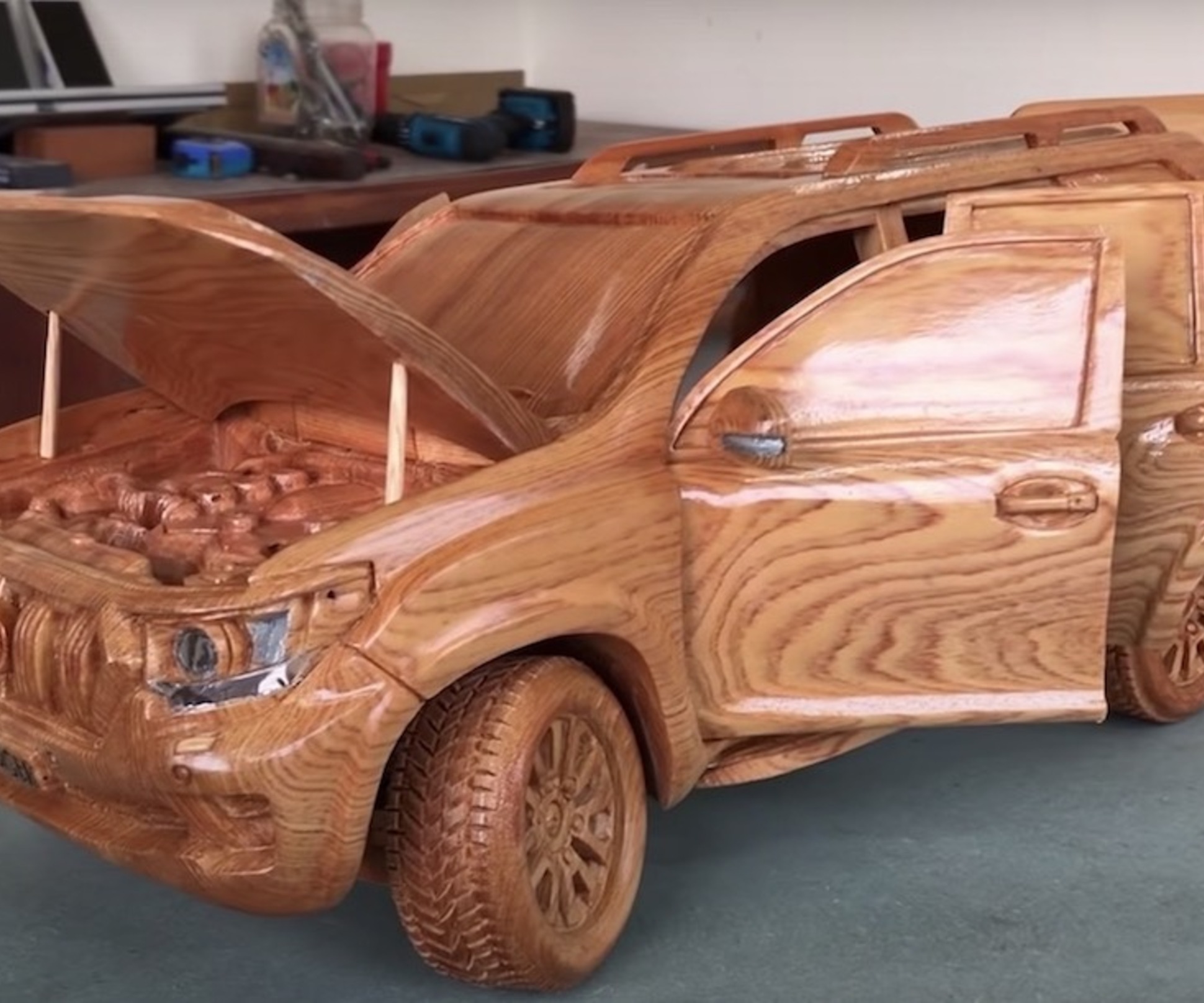 Toyota Prado Land Cruiser Woodworking