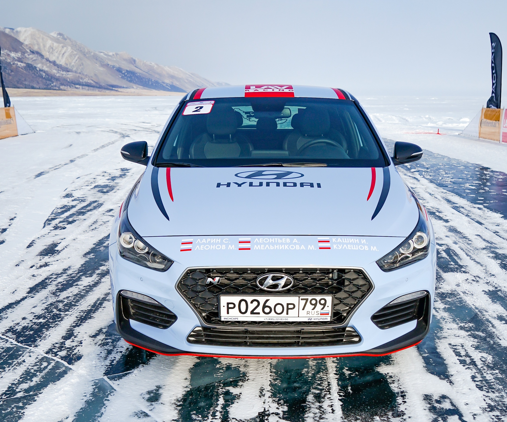 Хот-хэтч Hyundai установил рекорд скорости на льду Байкала — Motor