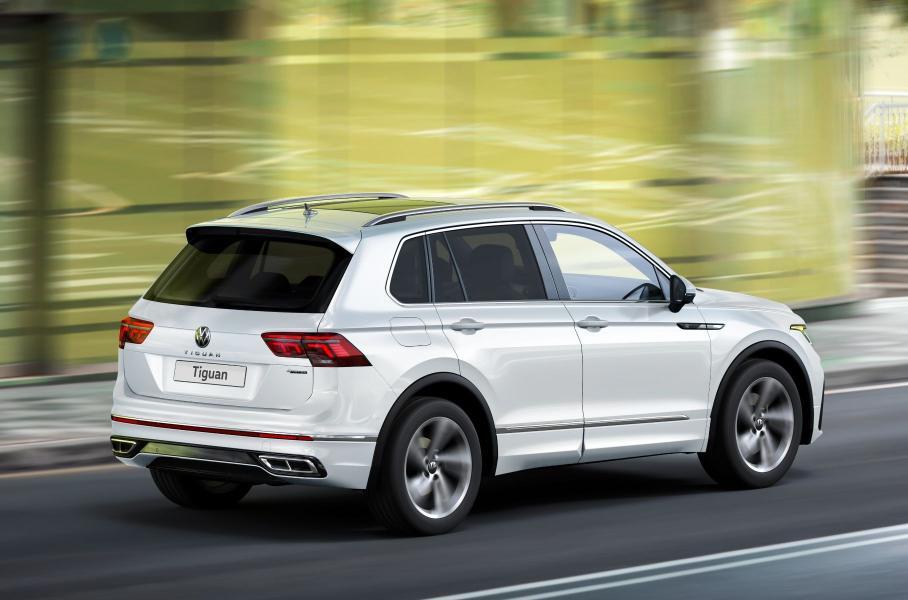 Volkswagen объявил цены на спецверсии обновленного Tiguan