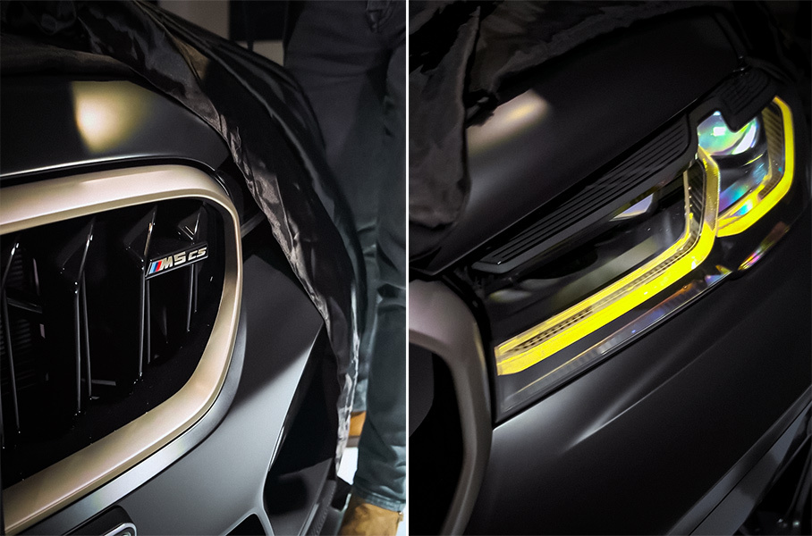 Детали экстремального BMW M5 CS впервые показали на видео