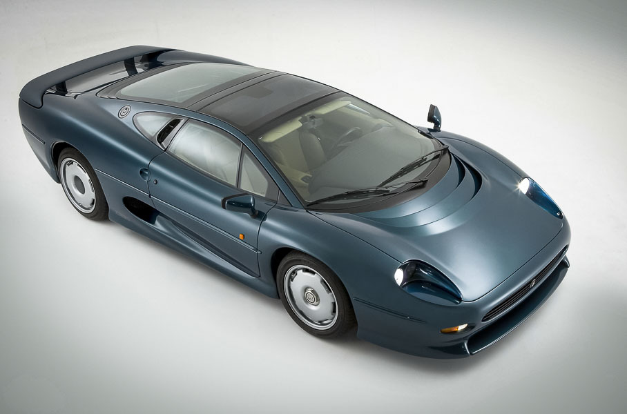 Jaguar xj220 открытие фар