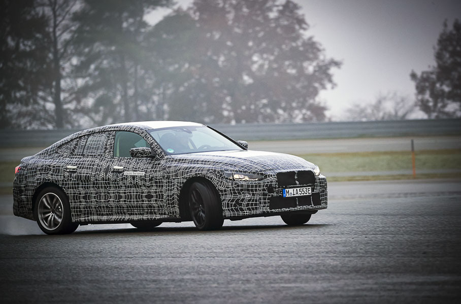 Электрокар BMW i4 вывели на финальные тесты