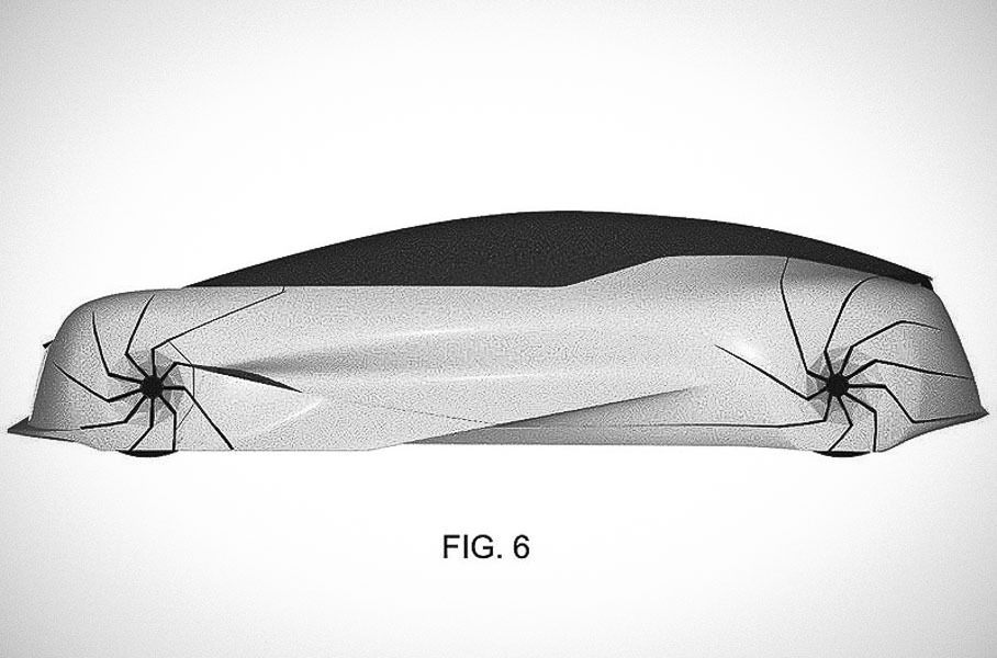 Honda запатентовала таинственный футуристичный концепт-кар