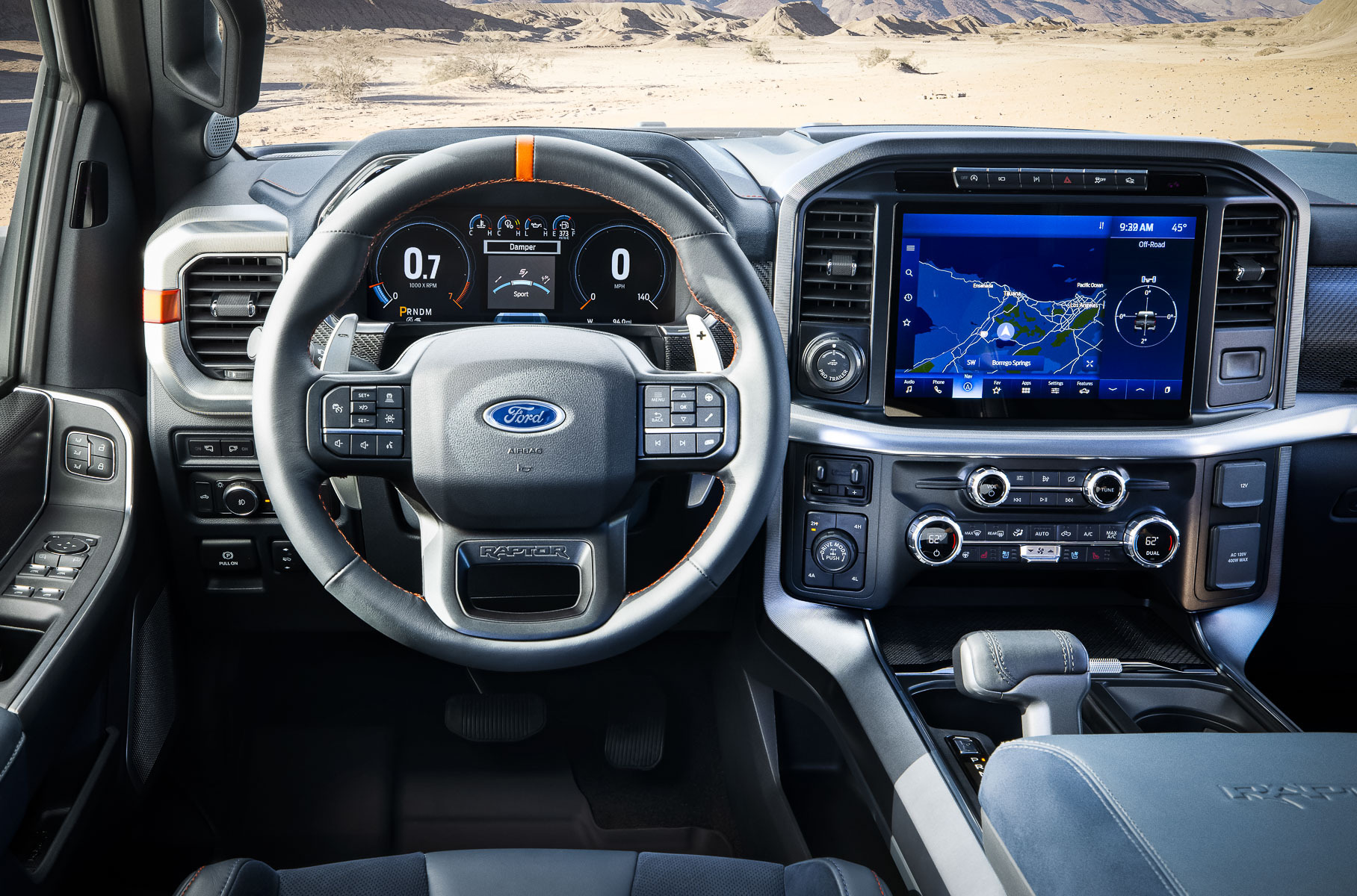 Вдохновленный пустыней: Ford представил новый F-150 Raptor