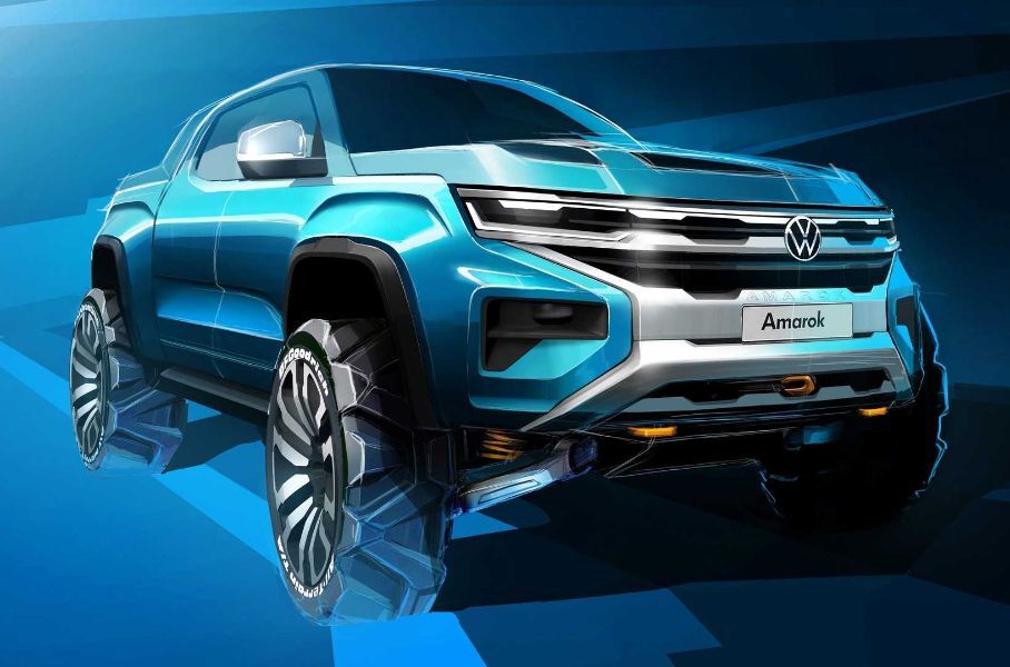 Volkswagen Amarok следующего поколения: новое изображение