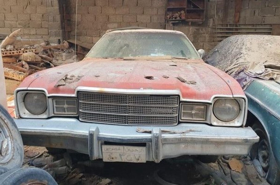 В сарае на Ближнем Востоке нашли коллекцию американских классических автомобилей