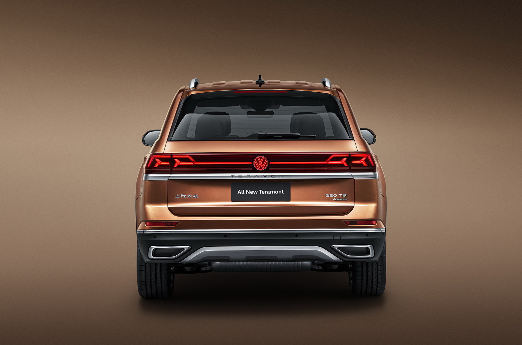 На обновленном Teramont появятся светящиеся логотипы Volkswagen