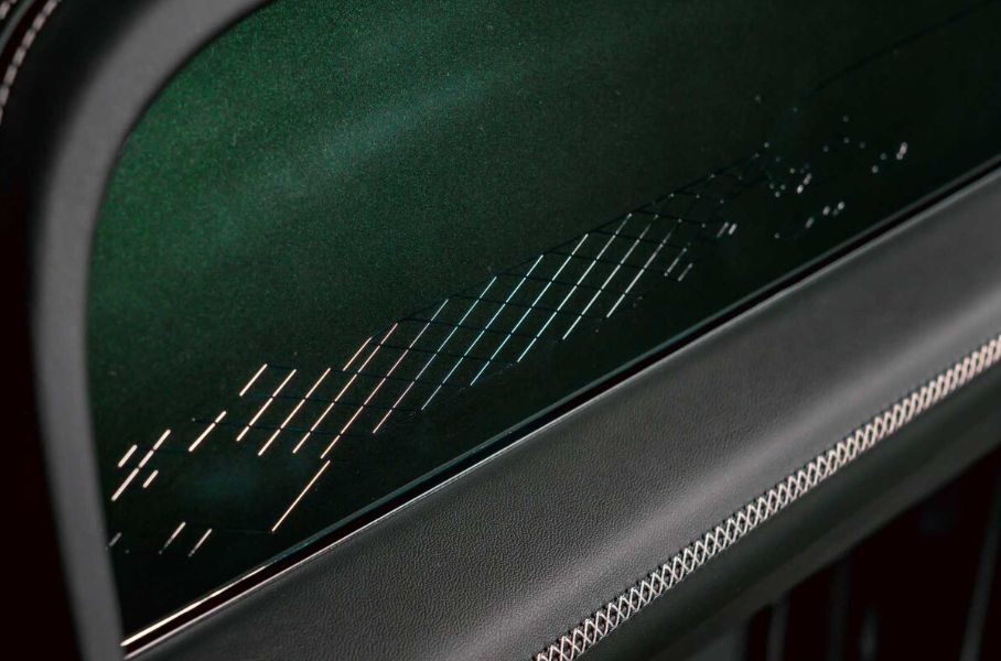 Посмотрите на эксклюзивный Bentley Bentayga от Mulliner со 100 метрами вышивки