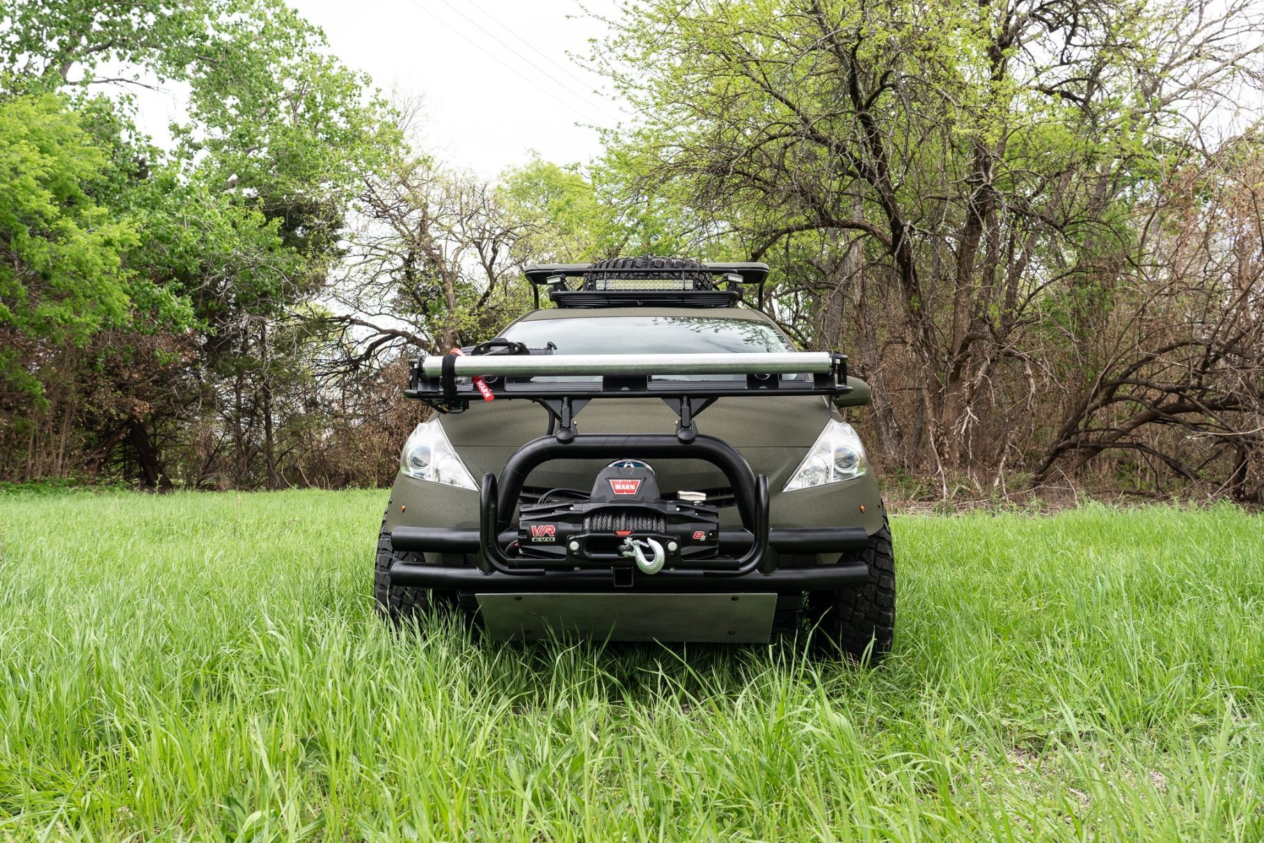 Toyota Prius превратили в брутальный автомобиль для охоты