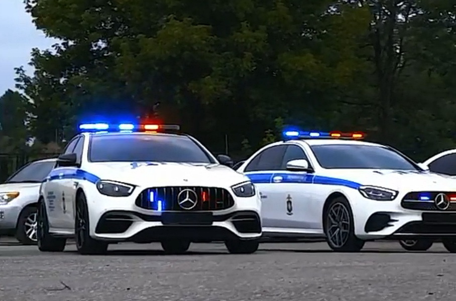 Видео: у полиции Чечни появился 612-сильный Mercedes-AMG E 63 S