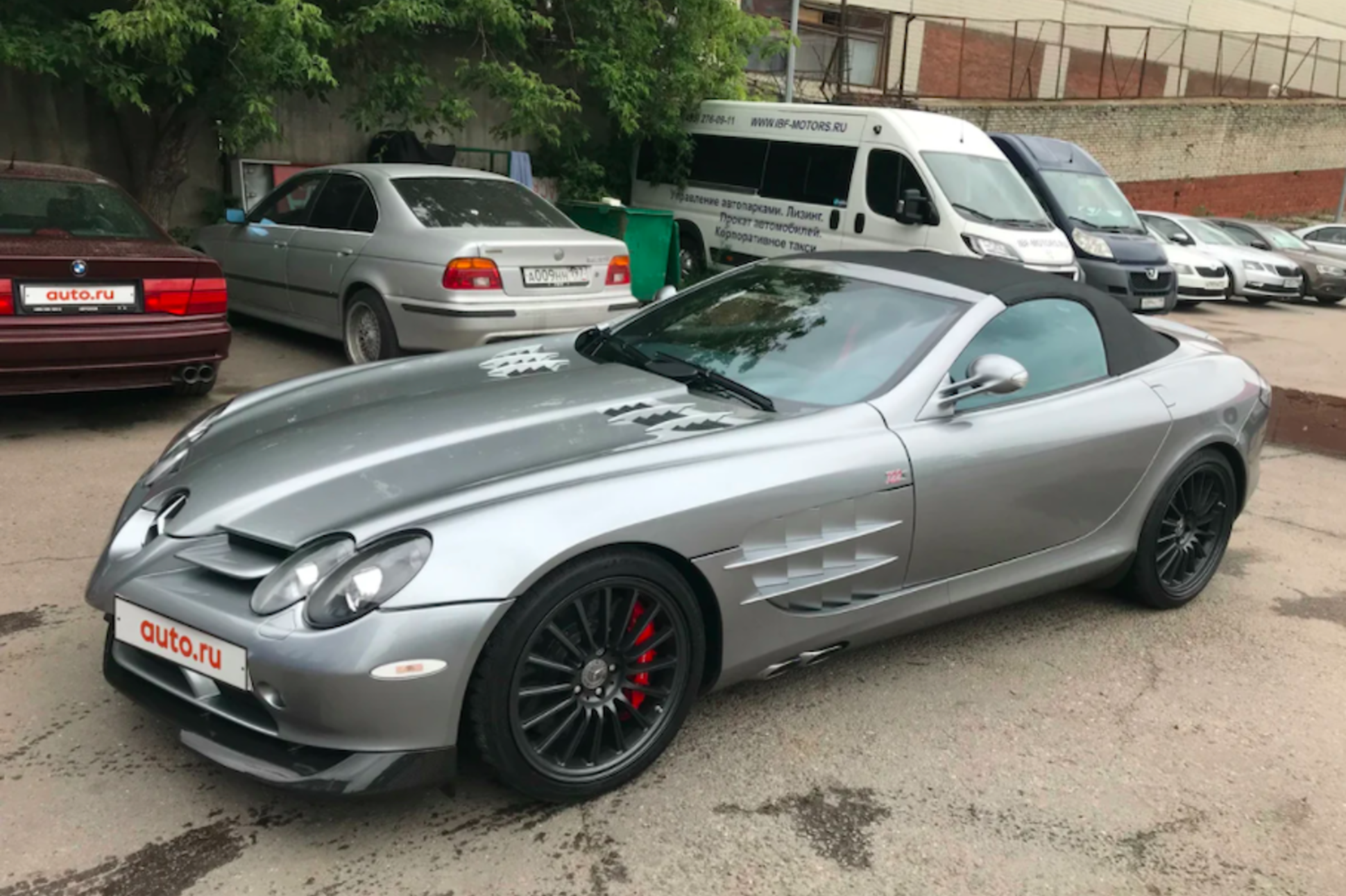 mercedes slr mclaren 722