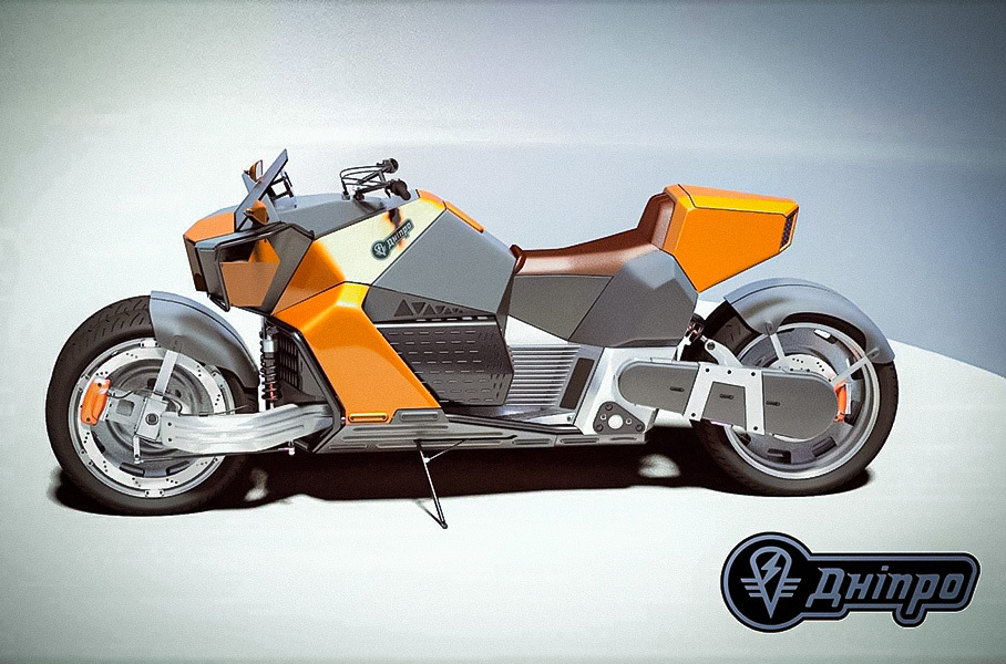 Легендарный мотоцикл «Днепр» возродят в виде электробайка. Уже построен первый прототип