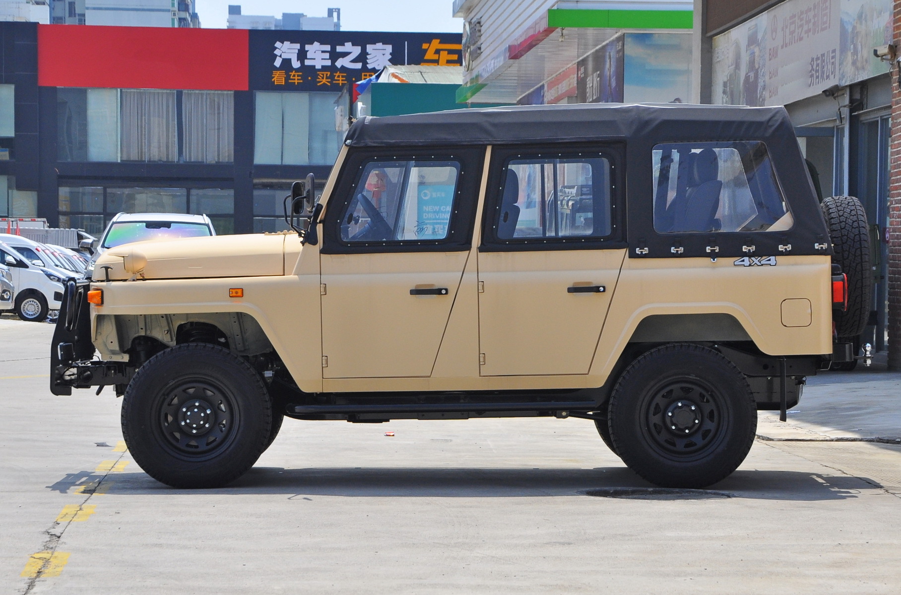 Китайцы начали продажи преемника ГАЗ-69 с новым турбомотором