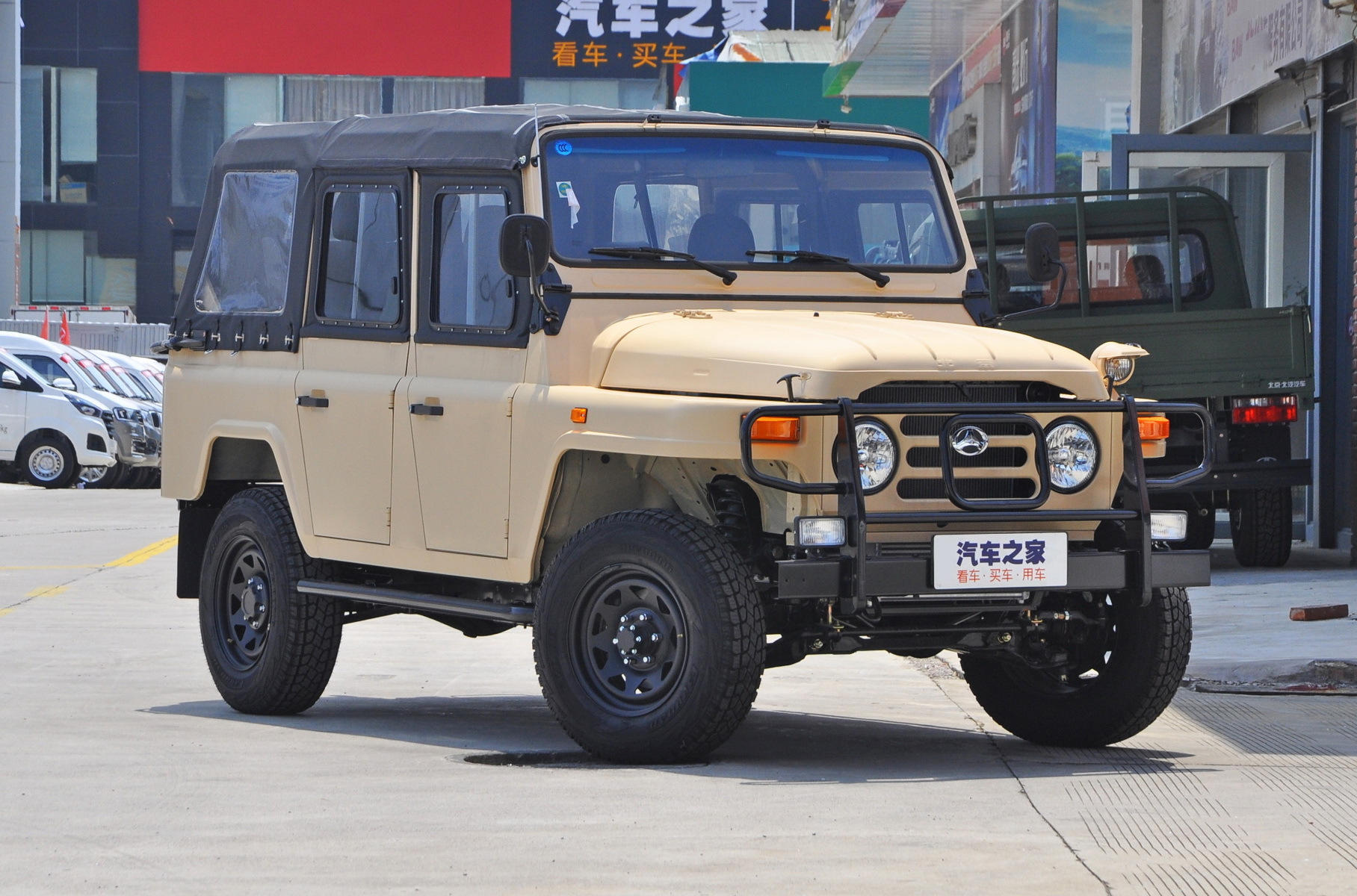 Китайцы начали продажи преемника ГАЗ-69 с новым турбомотором