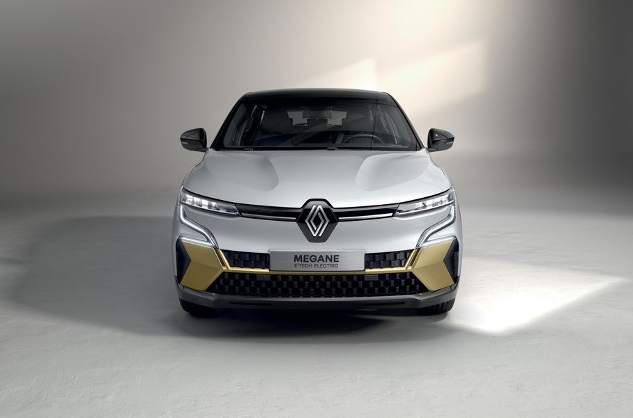 Электрокроссовер Renault Megane отличился эффектным интерьером
