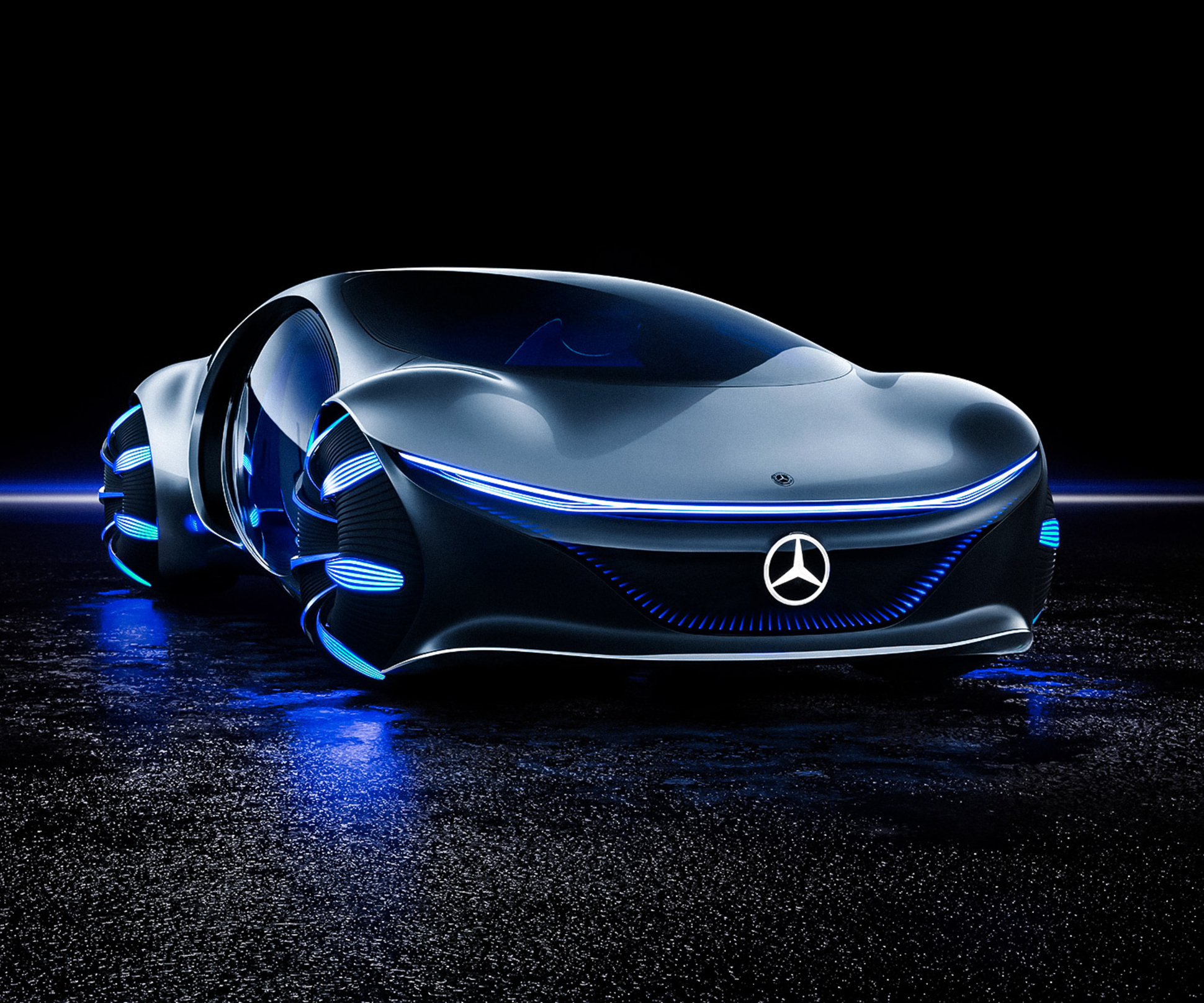 Электрокар Mercedes-Benz Vision AVTR научился читать мысли — Motor